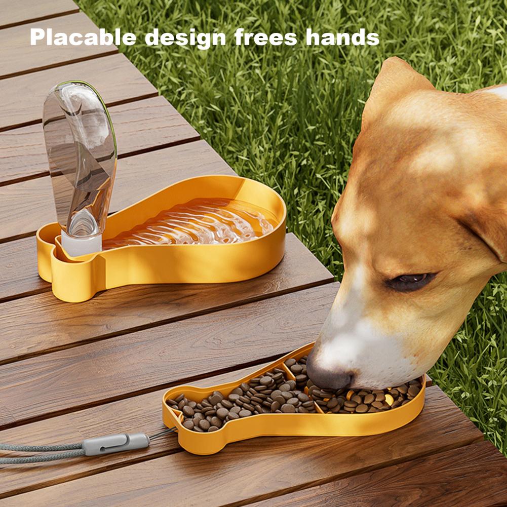 Hydrate & Snack: The Portable Chicken Drumstick Pet Feeder