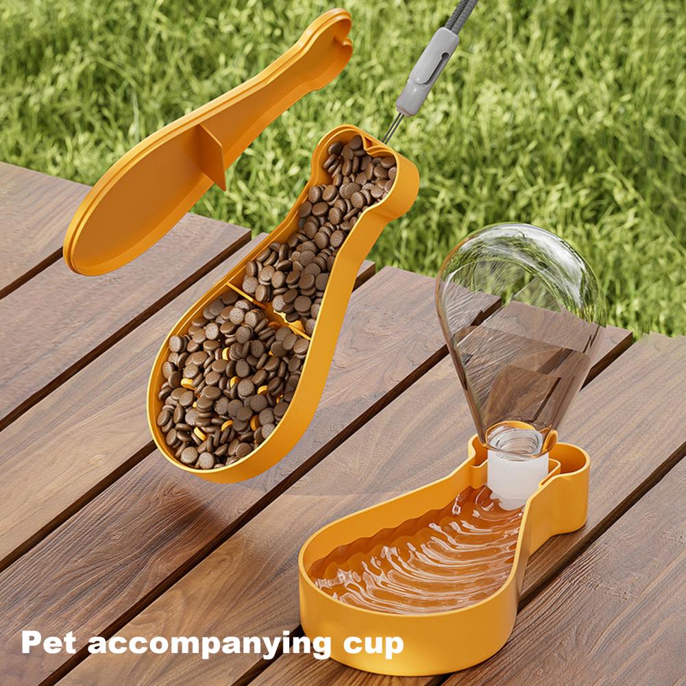 Hydrate & Snack: The Portable Chicken Drumstick Pet Feeder