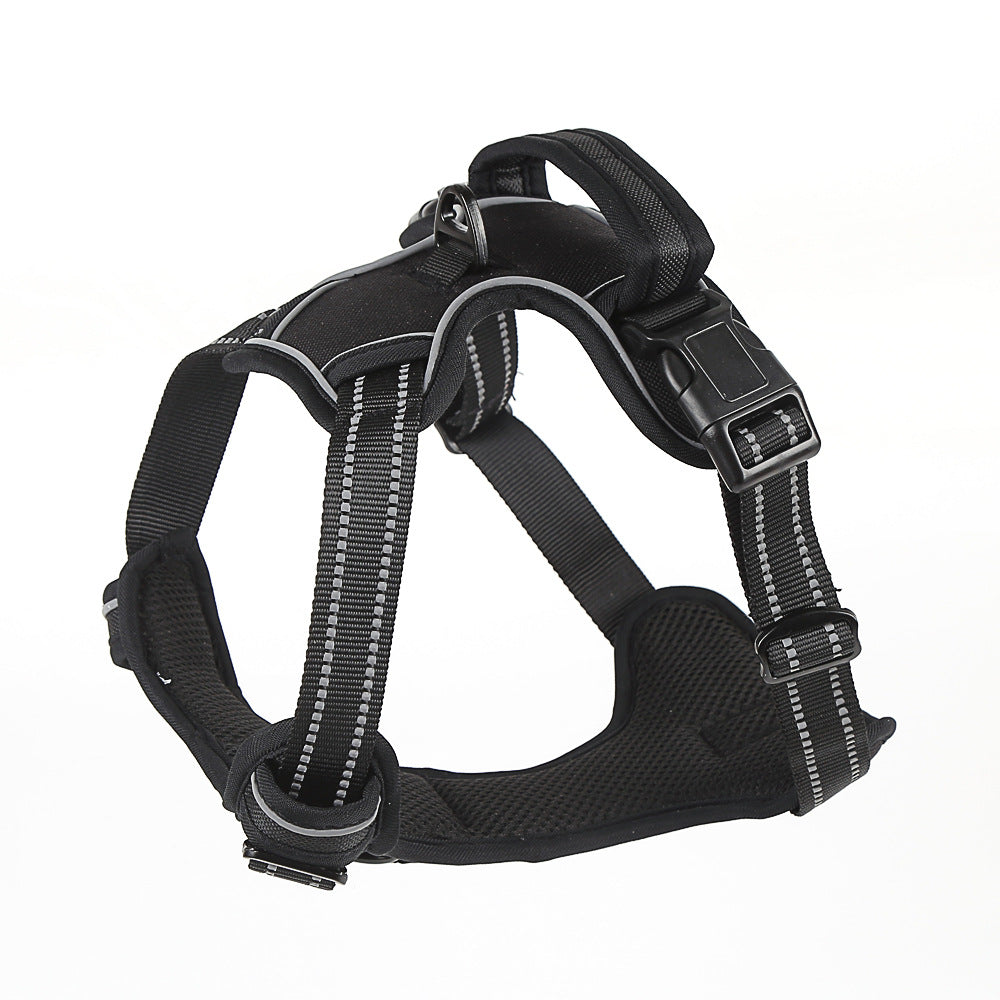 Adventure Ready: The No-Pull Breathable Reflective Dog Harness