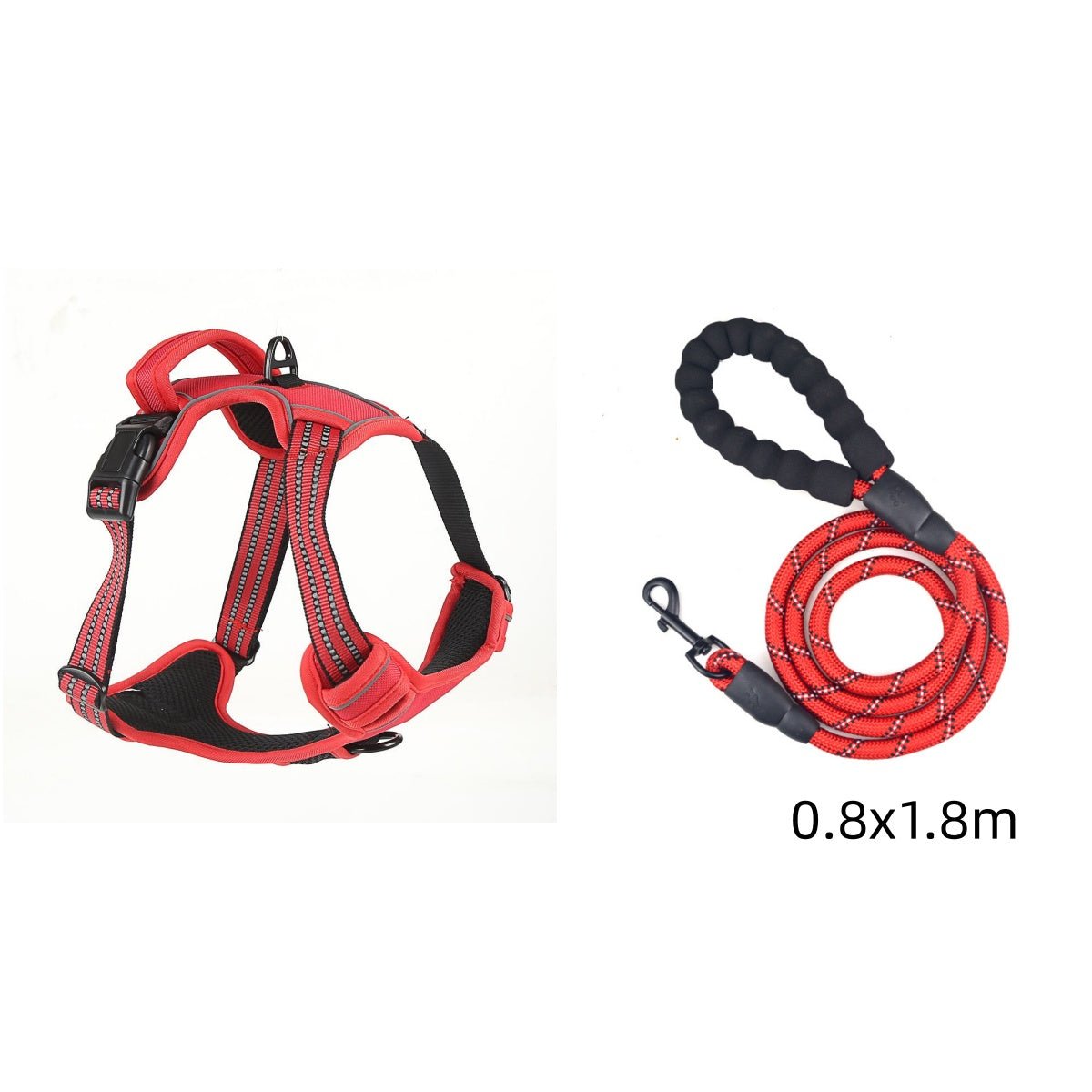 Adventure Ready: The No-Pull Breathable Reflective Dog Harness