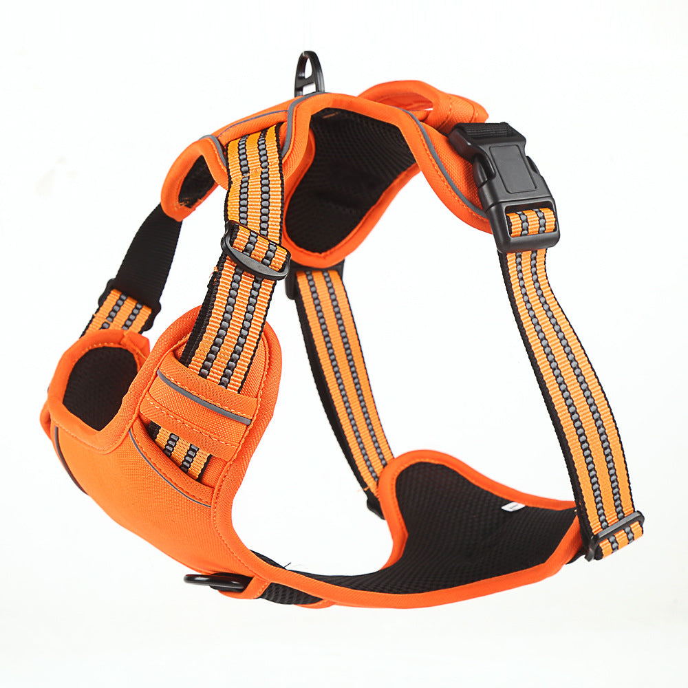 Adventure Ready: The No-Pull Breathable Reflective Dog Harness