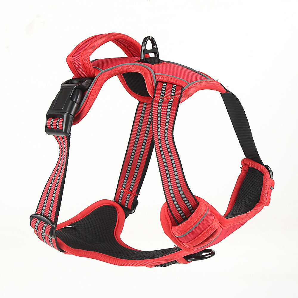 Adventure Ready: The No-Pull Breathable Reflective Dog Harness