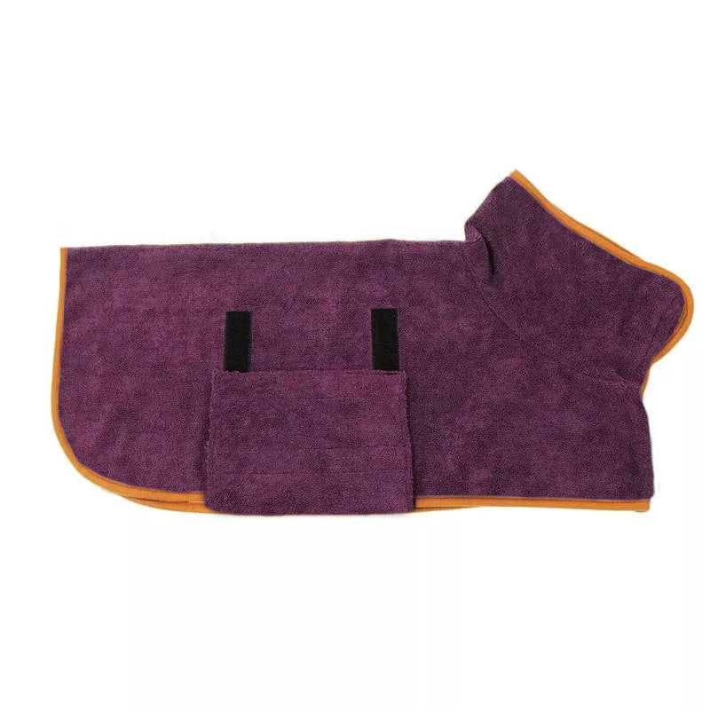 Snuggle Dry: The Ultra-Absorbent Microfiber Pet Bathrobe