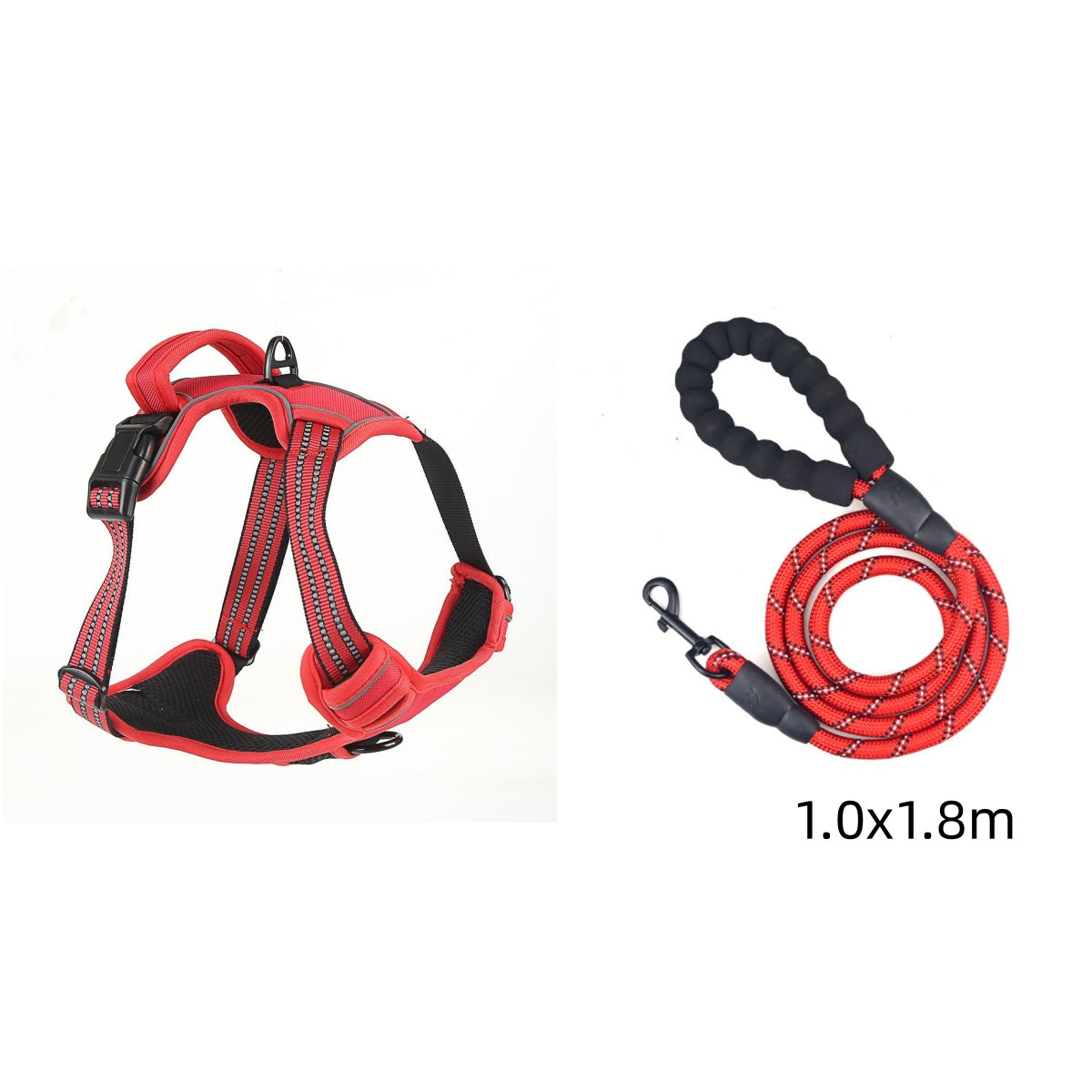 Adventure Ready: The No-Pull Breathable Reflective Dog Harness