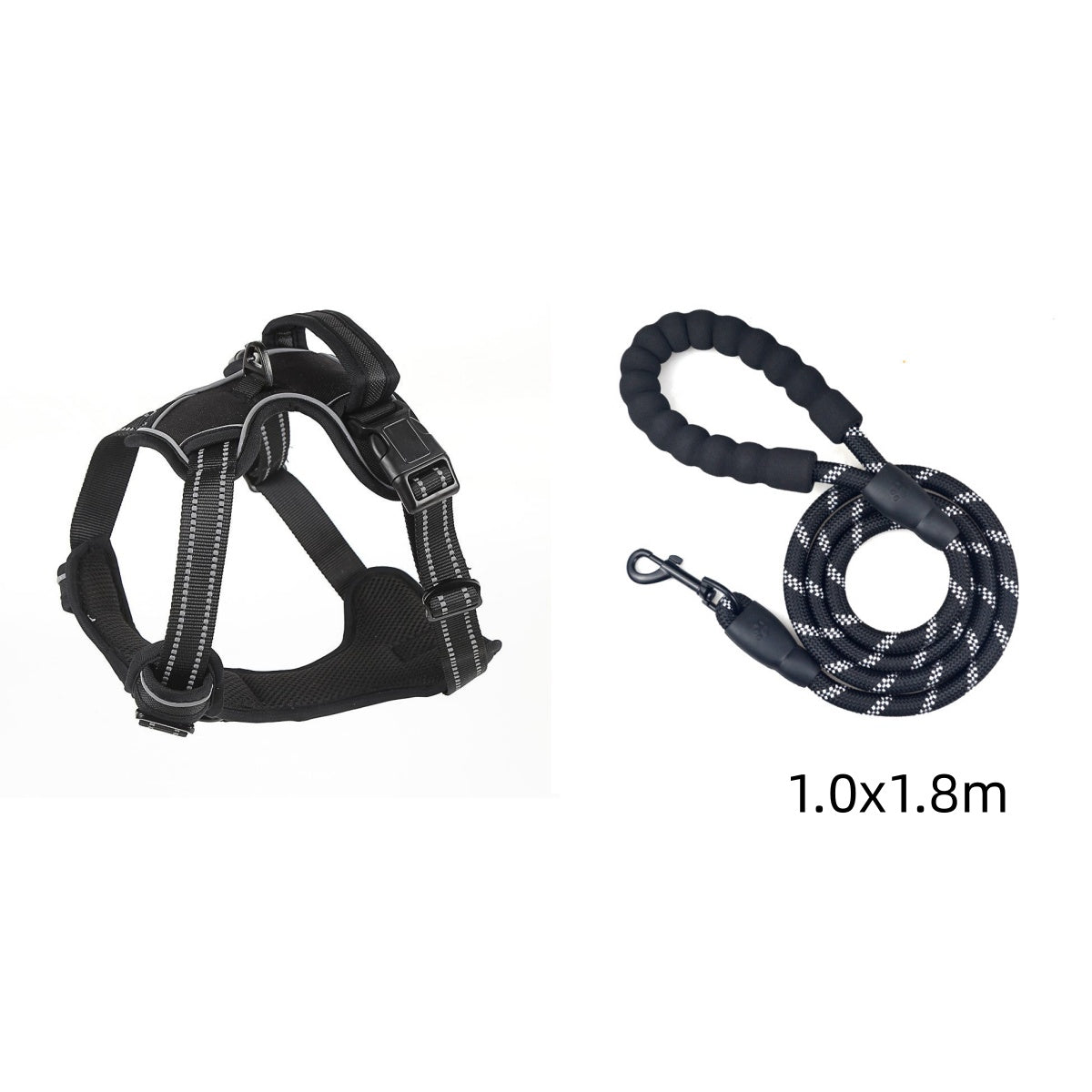 Adventure Ready: The No-Pull Breathable Reflective Dog Harness