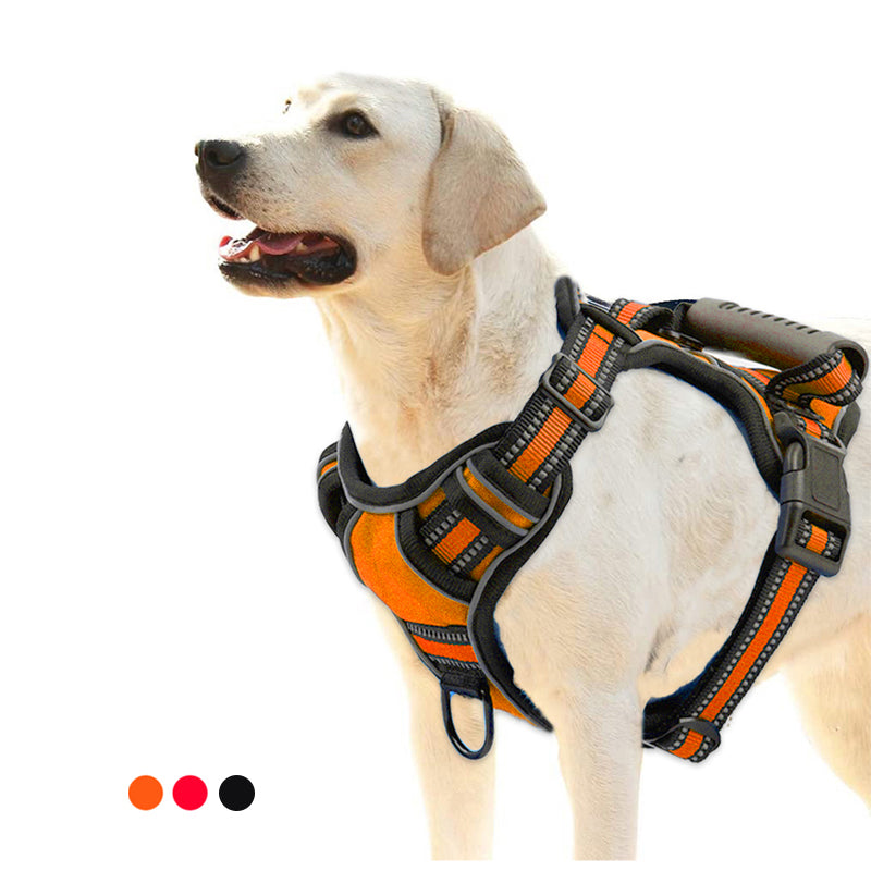 Adventure Ready: The No-Pull Breathable Reflective Dog Harness